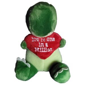 Aurora 9” You're One in a Million Dinosaur Heart Plush Valentines Day Gift